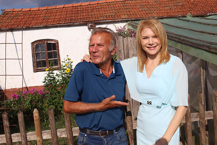 Casa Felicita: Silke Popp und_Fan Sepp Hausner (©Foto. Martin Schmitz)
